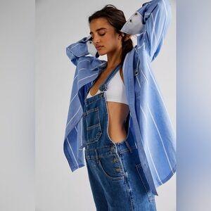 We The Free Ziggy Denim Overalls - Sapphire